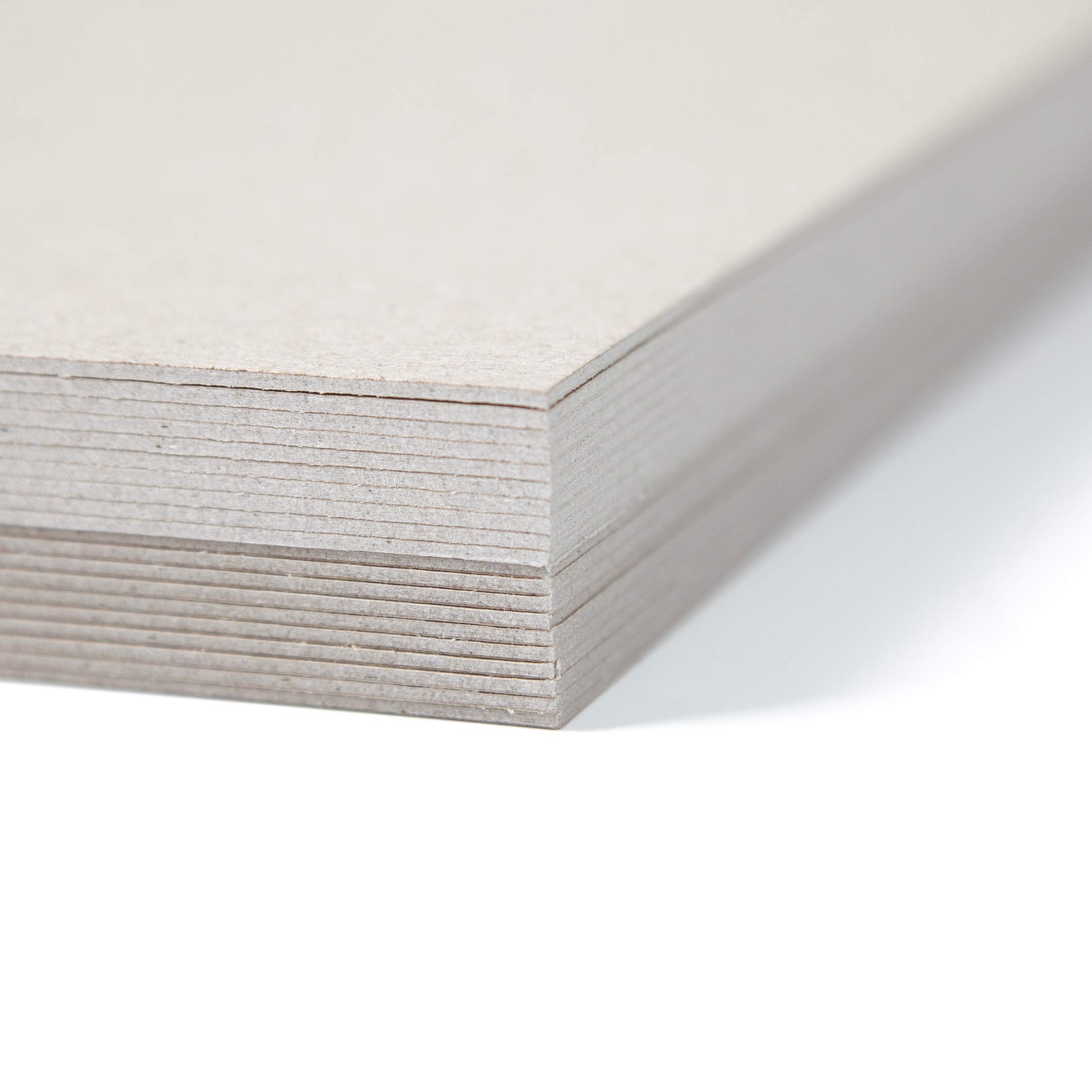 House of Card & Paper A3 Grey Kraft Board 1500micron 945gsm - 20 Sheets