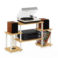 Furinno Turn-N-Tube TV Stand for 32 Inch TV – Beech Wood Console