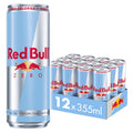 Red Bull Energy Drink Zero Sugar - 355ml Cans, 12 Pack Case