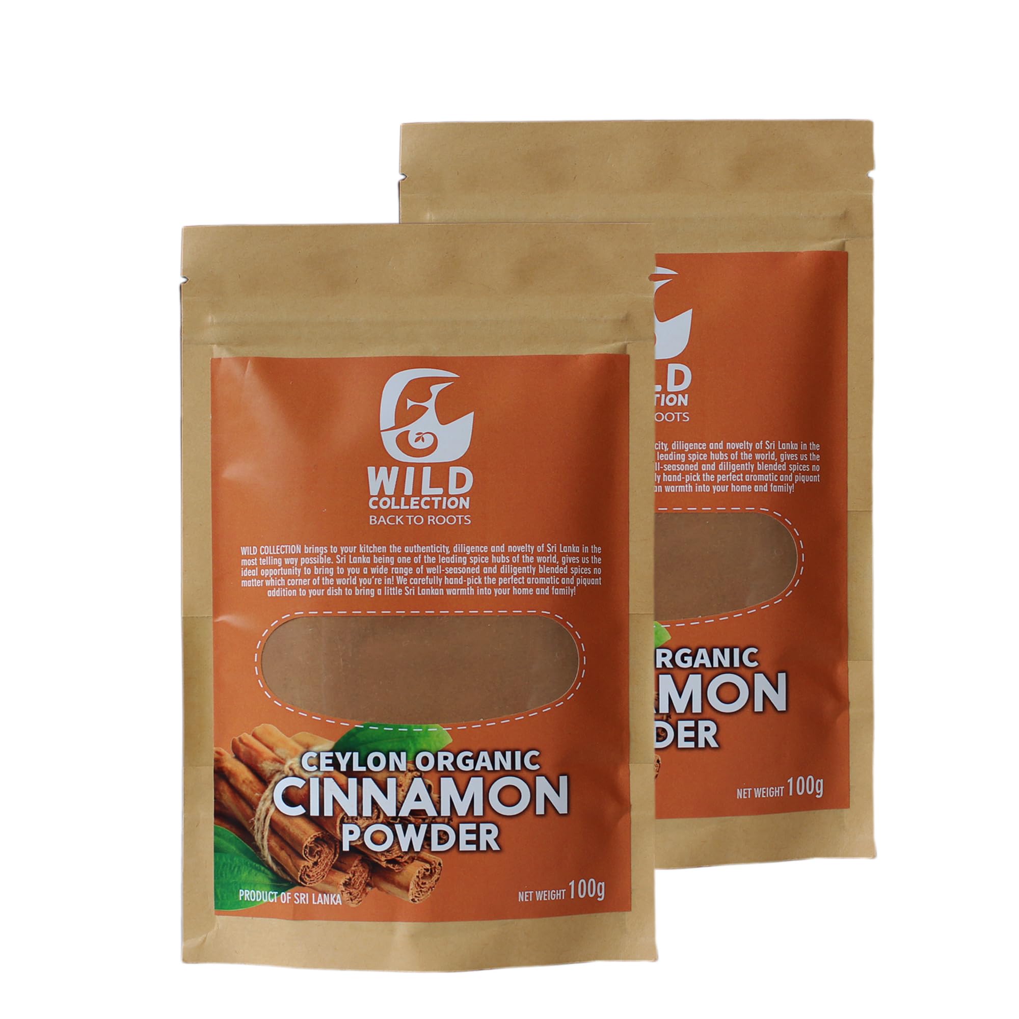 Jolof Store Ceylon Cinnamon Powder – Organic Sri Lankan Spice (200g)