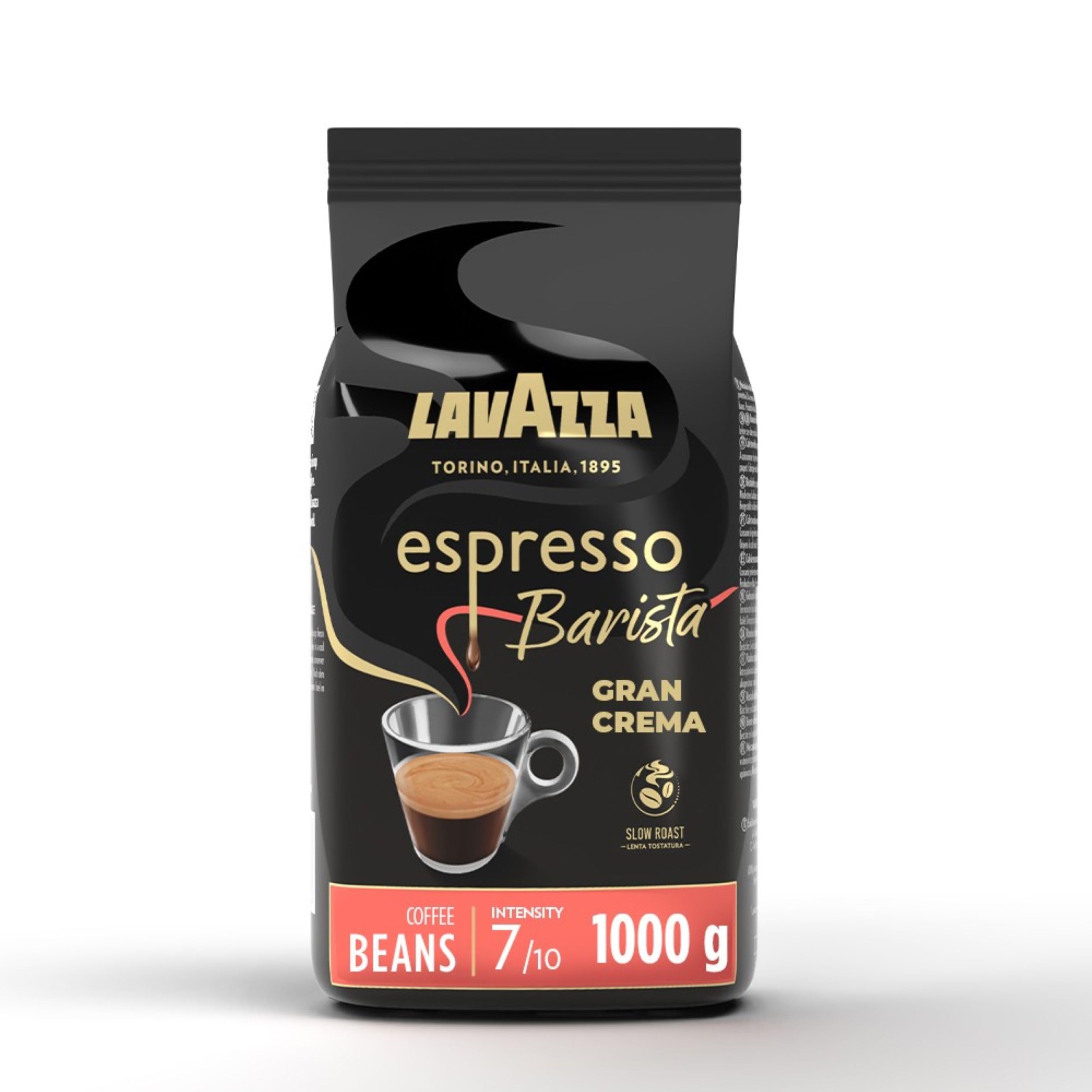 Lavazza Barista Gran Crema Coffee Beans - Italian Drum Roast - 1kg