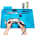 Spurtar Magnetic Soldering Mat – Heat-Resistant Silicone Repair Pad
