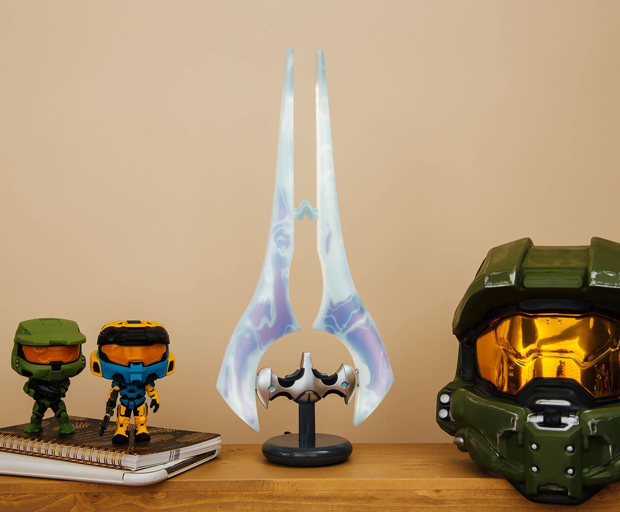 Ukonic Halo Energy Sword LED Desk Lamp – 14-Inch USB Gaming Collectible