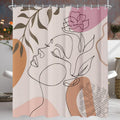 Lerores Shower Curtain – Impressions of Women Anti-Mould Polyester, 240x200cm