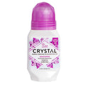 Crystal Natural Mineral Salt Deodorant Roll-On, Unscented – 2 Pack