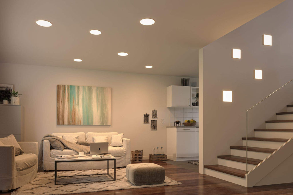 Paulmann Veluna VariFit LED Recessed Panel | IP44 3-Step Dim 215mm Round
