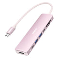 BENFEI 7-in-1 USB C Hub – 4K@60Hz HDMI, 100W PD & SD/TF Card Reader