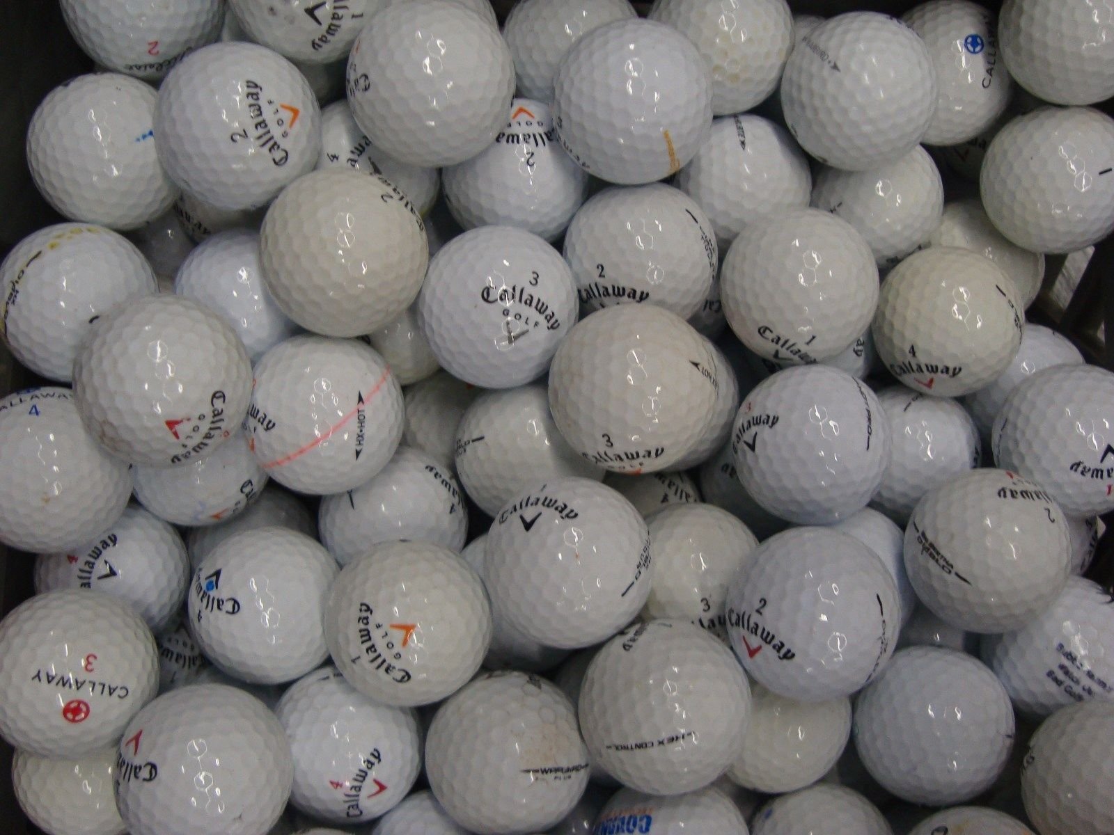 Callaway Assorted Recycled Golf Balls – 50 Pack AAA/AA Grade Lakeballs