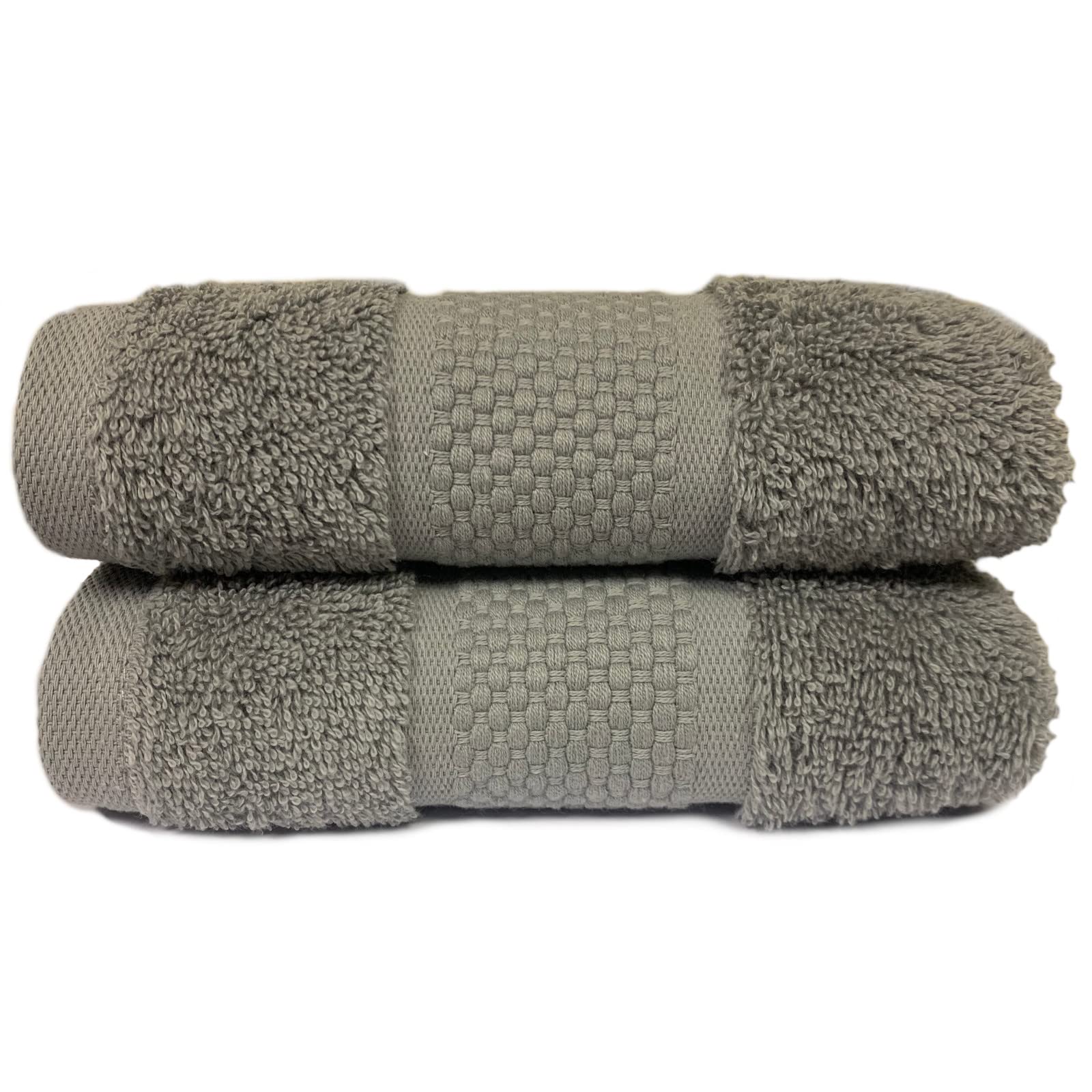 Sue Rossi Turkish Organic Cotton Hand Towels - 600gsm Thick & Absorbent