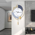 Large Modern Wall Clock – Silent Metal Decorative Timepiece