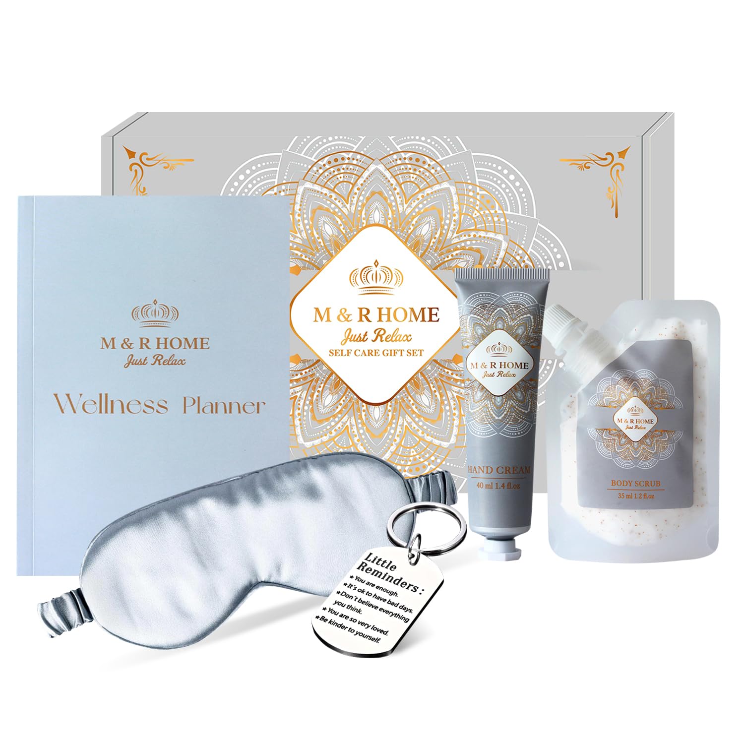 Jolof Store Self Care Gift Set for Women | Wellness Journal & Spa Kit