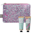 William Morris At Home Hand Cream Set | Velvet Cosmetic Bag & 2x 30ml