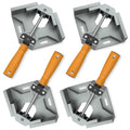 Housolution 90° Right Angle Clamp - 4-Pack Aluminum Woodworking Vise