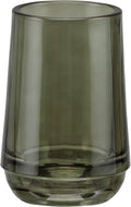 Sealskin Mood Glass Toothbrush Tumbler – Freestanding Green Holder