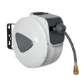 DURHAND Retractable Air Hose Reel – 10m Wall Mount Auto Rewind 3/8"