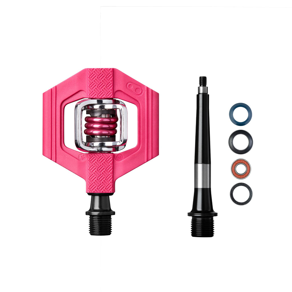 Crankbrothers Candy 1 MTB Pedals – Pink Composite Clipless Pedals
