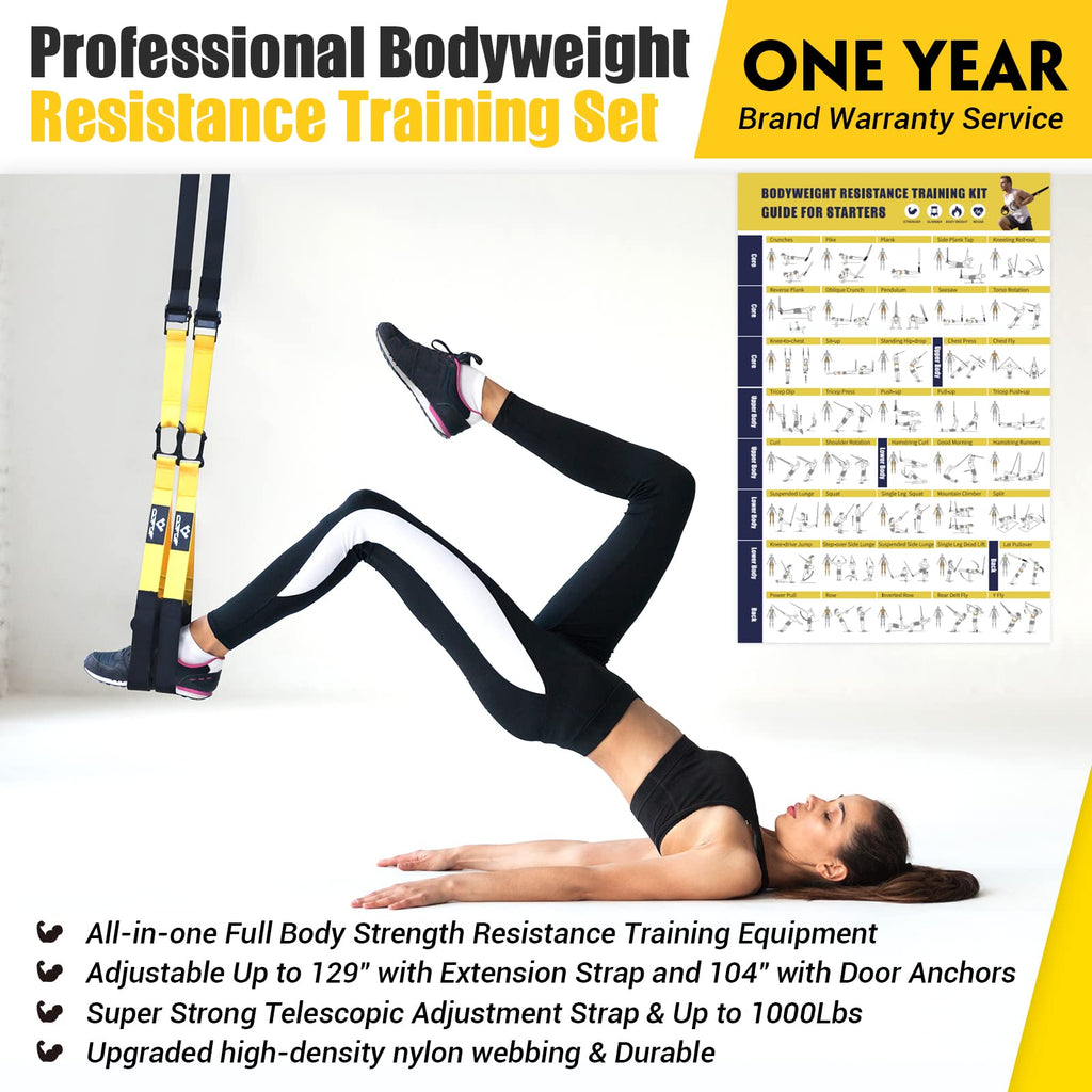 Suspension Trainer Set | Full Body Resistance Straps