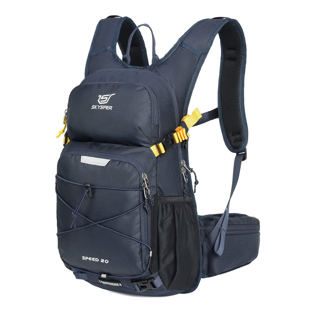 SKYSPER 20L Cycling Backpack | Lightweight Hiking & Biking Rucksack - Navy