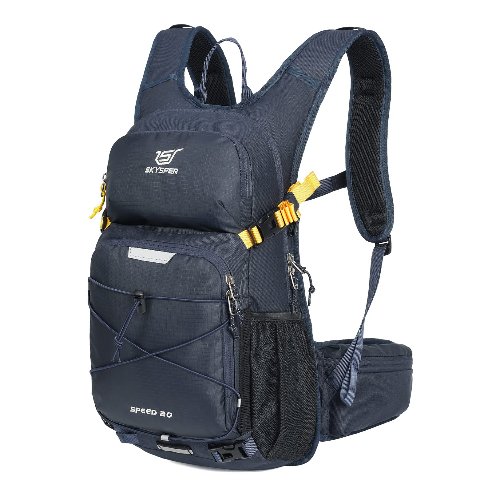 SKYSPER 20L Cycling Backpack | Lightweight Hiking & Biking Rucksack - Navy