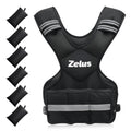 ZELUS Adjustable Weighted Vest | 9-14.5kg Neoprene Weight Vest for Cardio