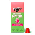 PerfectTed Strawberry Matcha Pods - 60 Nespresso Compatible Capsules