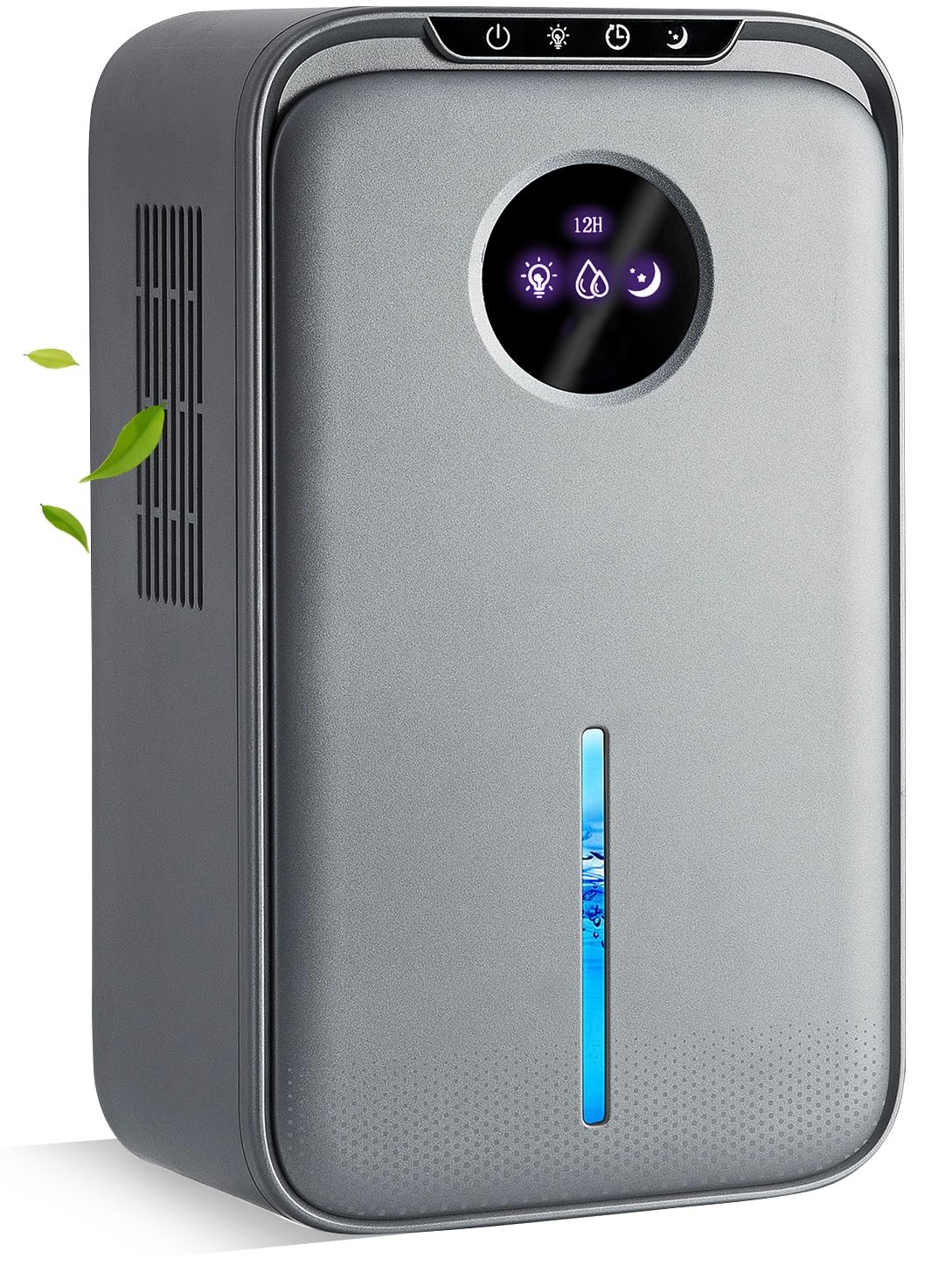 2.7L Small Dehumidifier with Drain Hose and 24H Timer