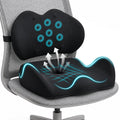 BRO Ergonomic Memory Foam Coccyx Cushion and Lumbar Support Cushion - image 1