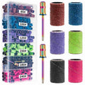 Difenni 300Pcs Nail Sanding Bands Set with 3/32 Mandrel Bits – 6 Grits