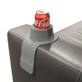 HIT PRODUCTS CouchCoaster® - Couch Armrest Cup Holder, Steel Grey - image 1