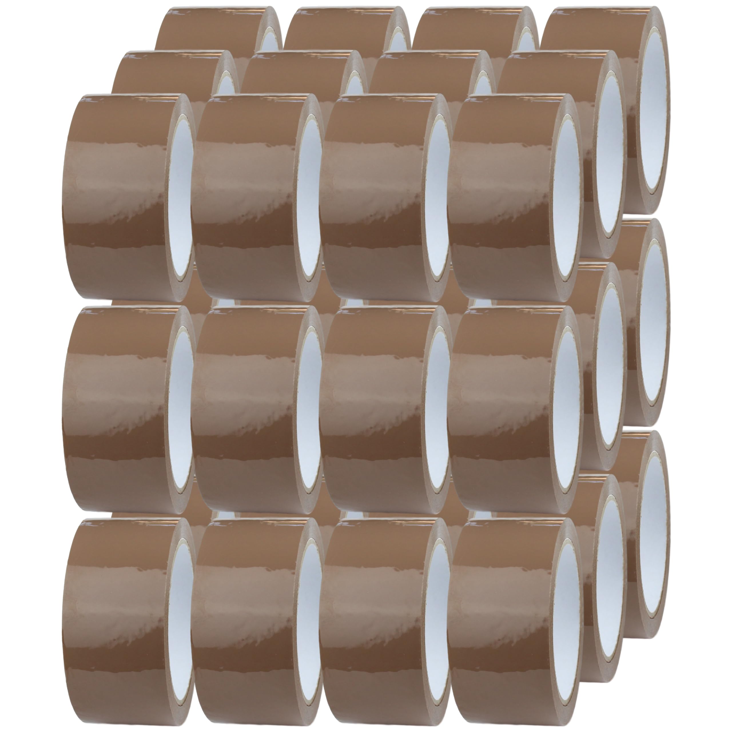 Crimson Starfish Brown Packaging Tape - 36 Rolls - 48mm x 66m