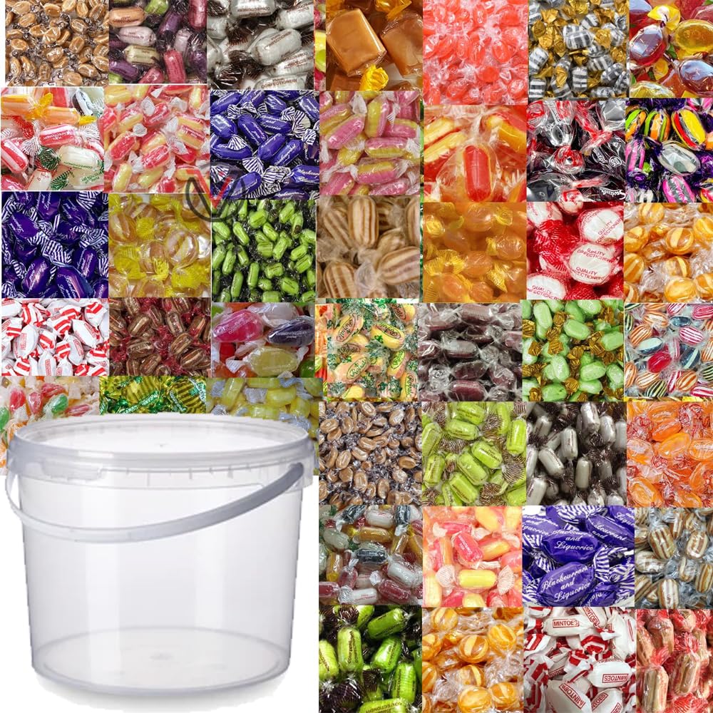 Vimix Assorted Boiled Sweets – 1kg Bulk Pick & Mix Party Tub