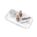 Umbra Droplet Clear Acrylic Amenity Tray – Modern Vanity Organizer