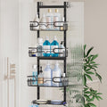 HapiRm 4-Tier Over Door Shower Caddy – Rustproof Stainless Steel Organizer