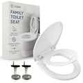CUQOO Soft Close Toilet Seat – Heavy Duty with Quick Release Hinges