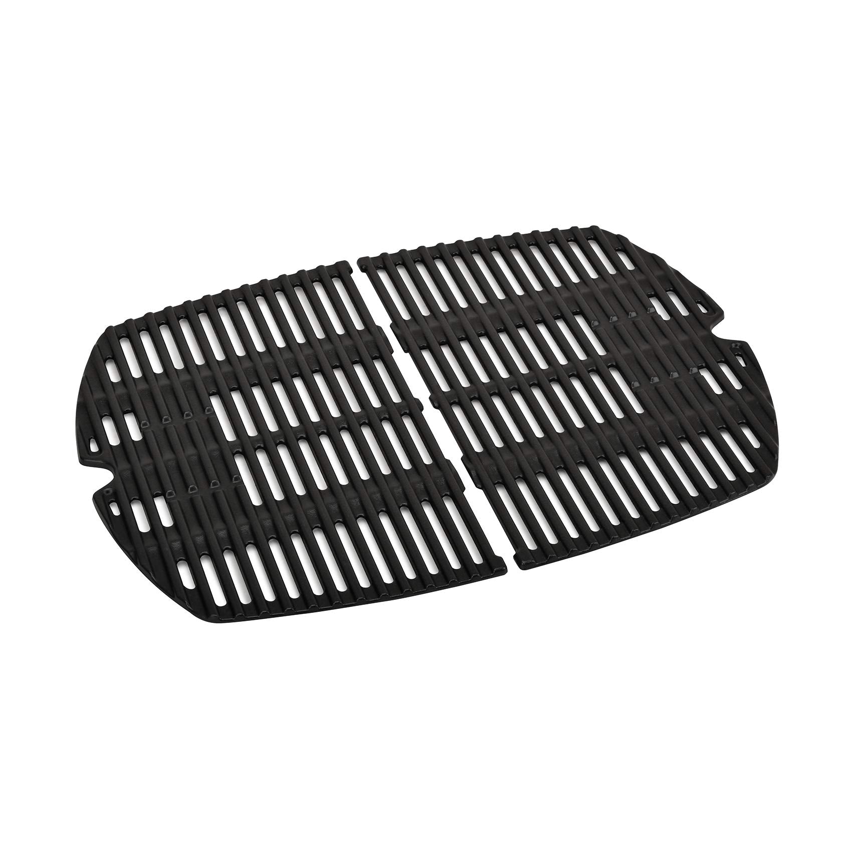 Onlyfire Cast Iron Cooking Grates for Weber Q2000 Q2200 Q2400 – 2 Pack