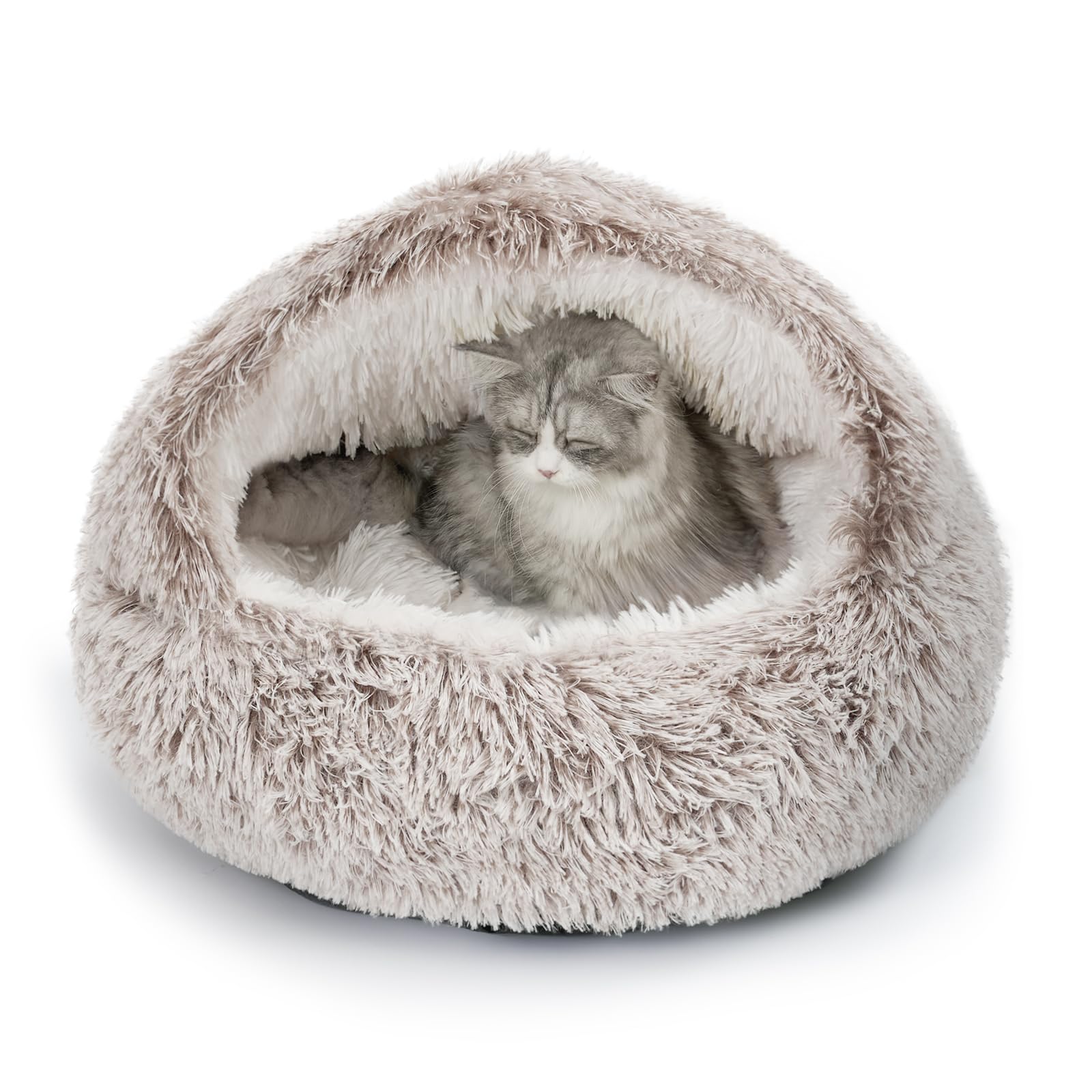 CATISM Cat Bed Cave – Washable Non-Slip Pet Nest Pod for Indoor Cats
