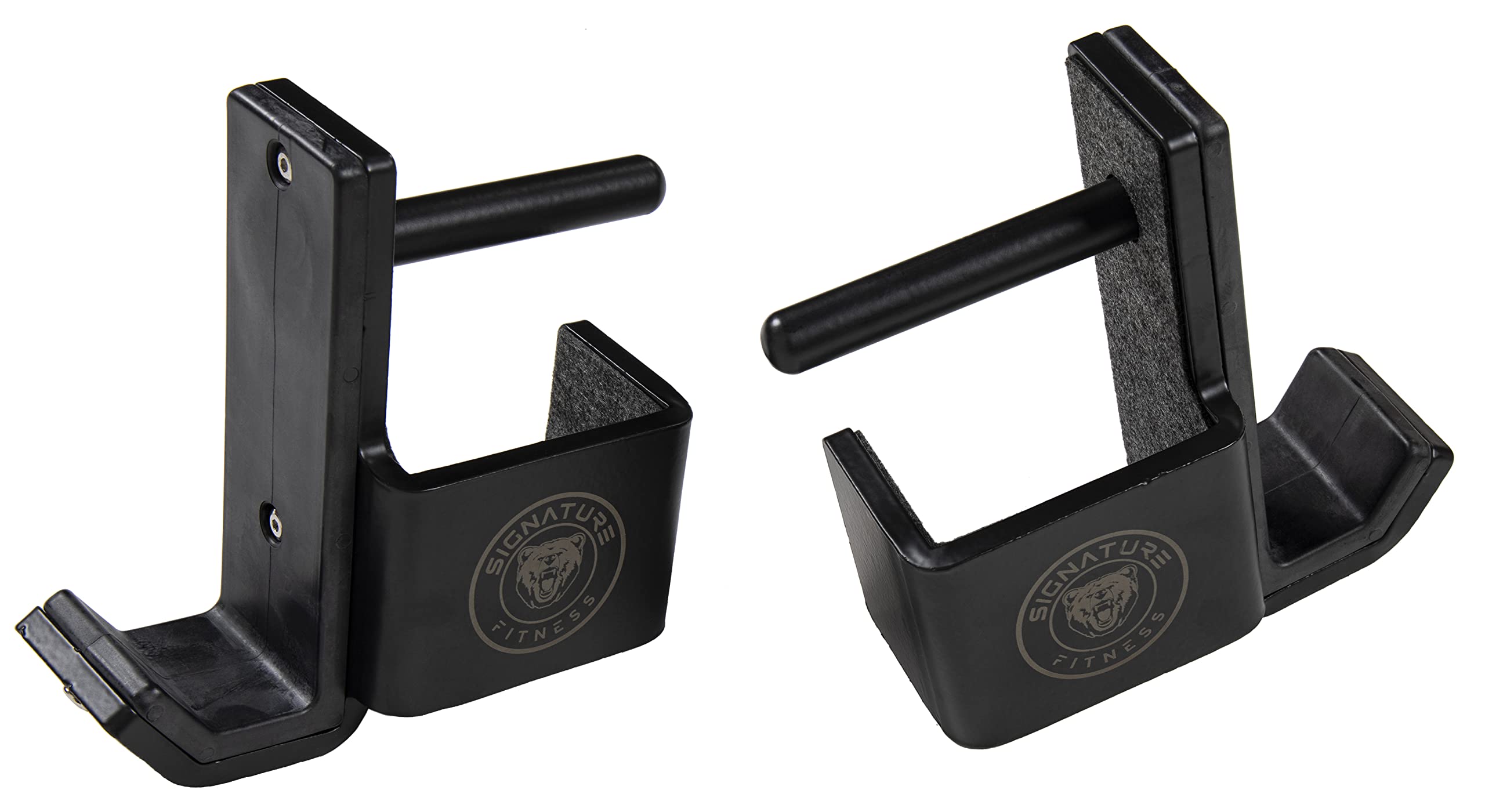 Signature Fitness SF-3 J-Hooks | 1,500lb Capacity for 3x3 Power Racks