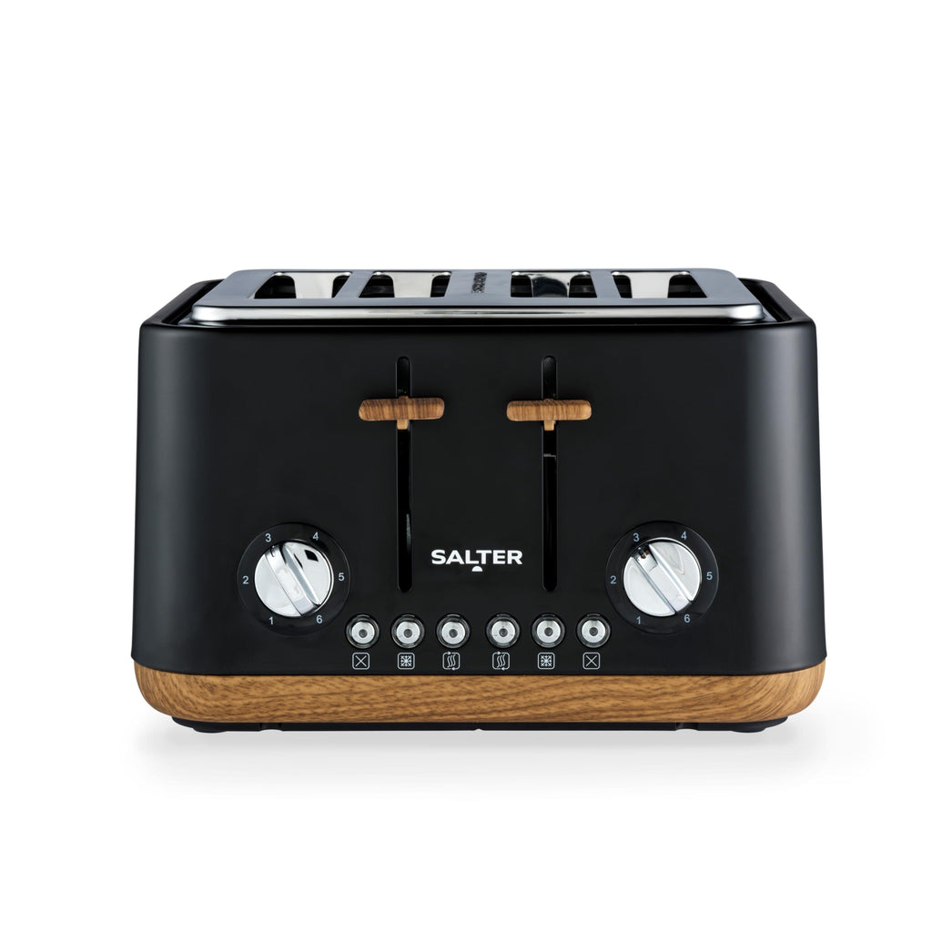 Salter Toronto 4-Slice Toaster – Wide Slot with 6 Browning Levels