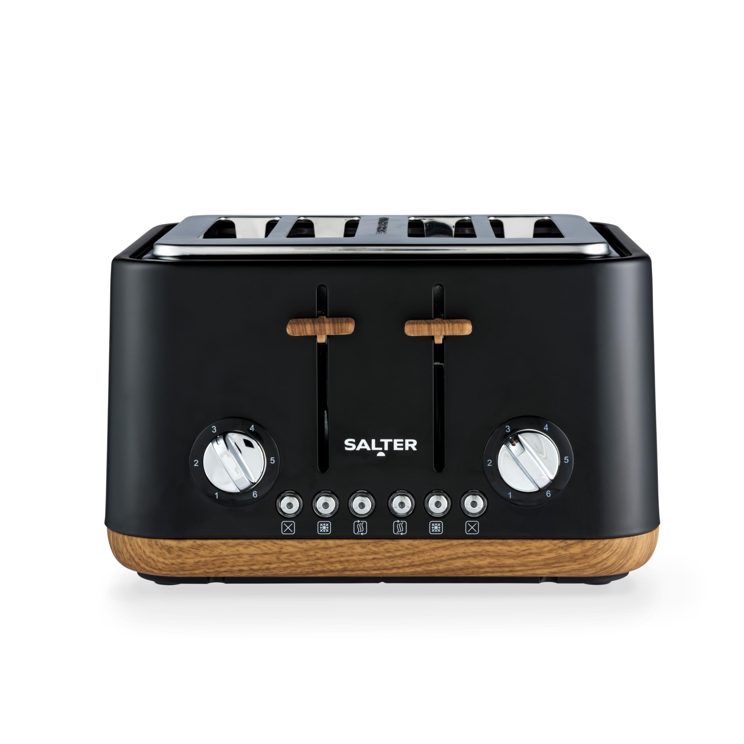 Salter Toronto 4-Slice Toaster – Wide Slot with 6 Browning Levels