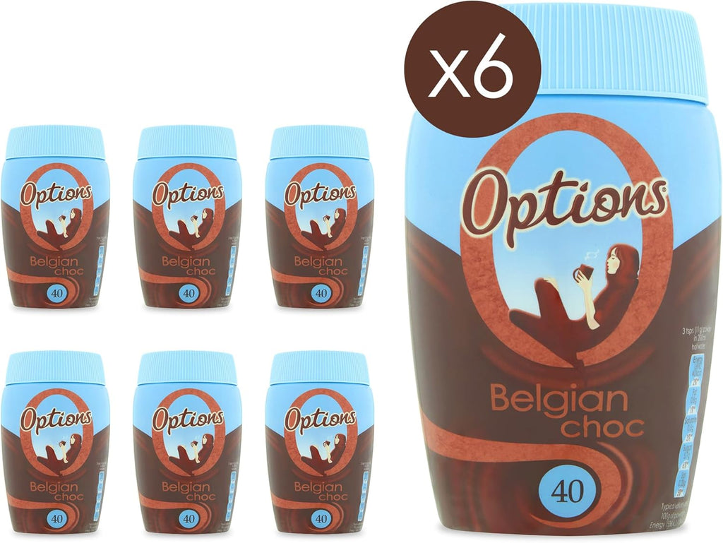 Jolof Store Belgian Instant Hot Chocolate - Low Calorie Drink (6 Pack)