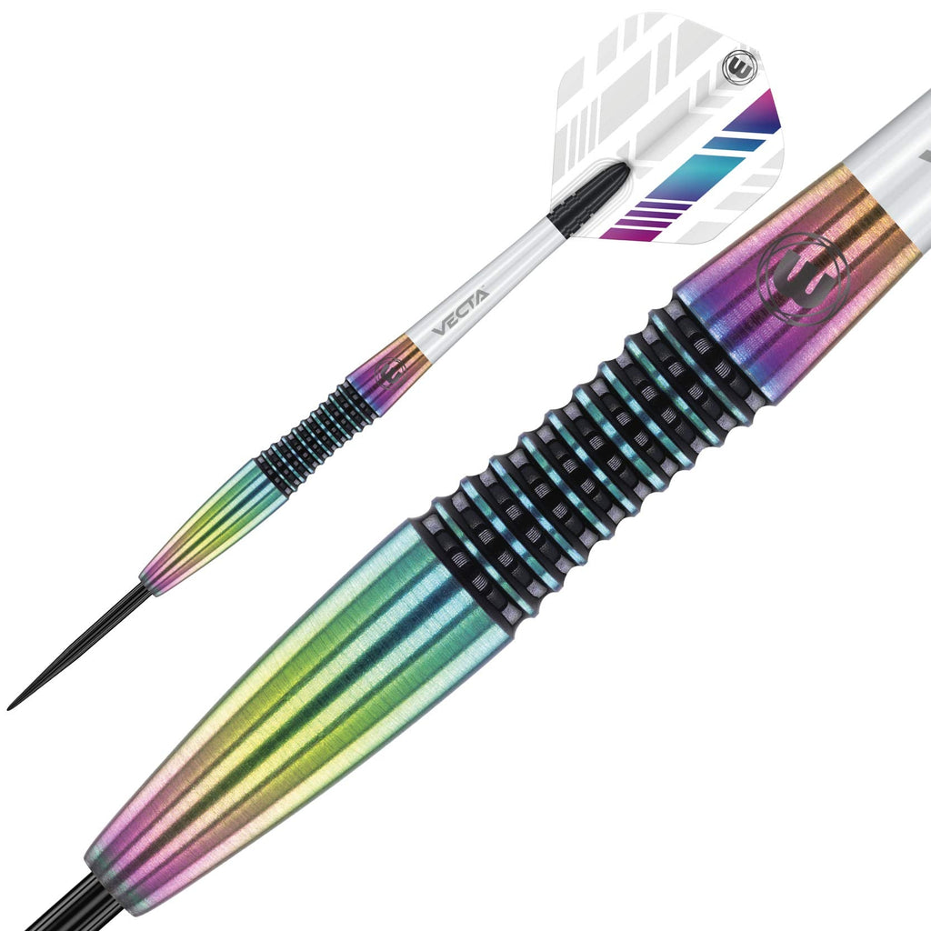 Winmau Elektra 90% Tungsten Steel Tip Darts – 26g Urban Grip Set