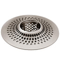 LEKEYE Shower Drain Hair Catcher | Stainless Steel Bathtub Strainer, Nickel