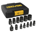 LEXIVON 13-Piece E-TORX Socket Set | E4-E20 Chrome Vanadium Steel (LX-147)