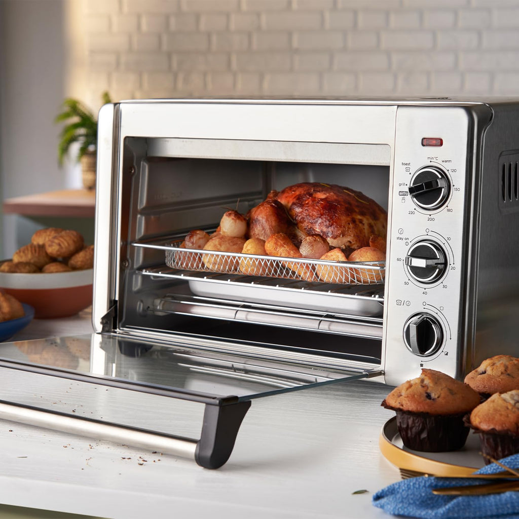 Russell Hobbs 26680 5-in-1 Air Fryer Mini Oven | 20L Convection Grill