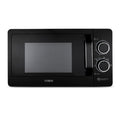 Tower T24042BLK Manual Microwave | 800W 20L Mirror Door - Black