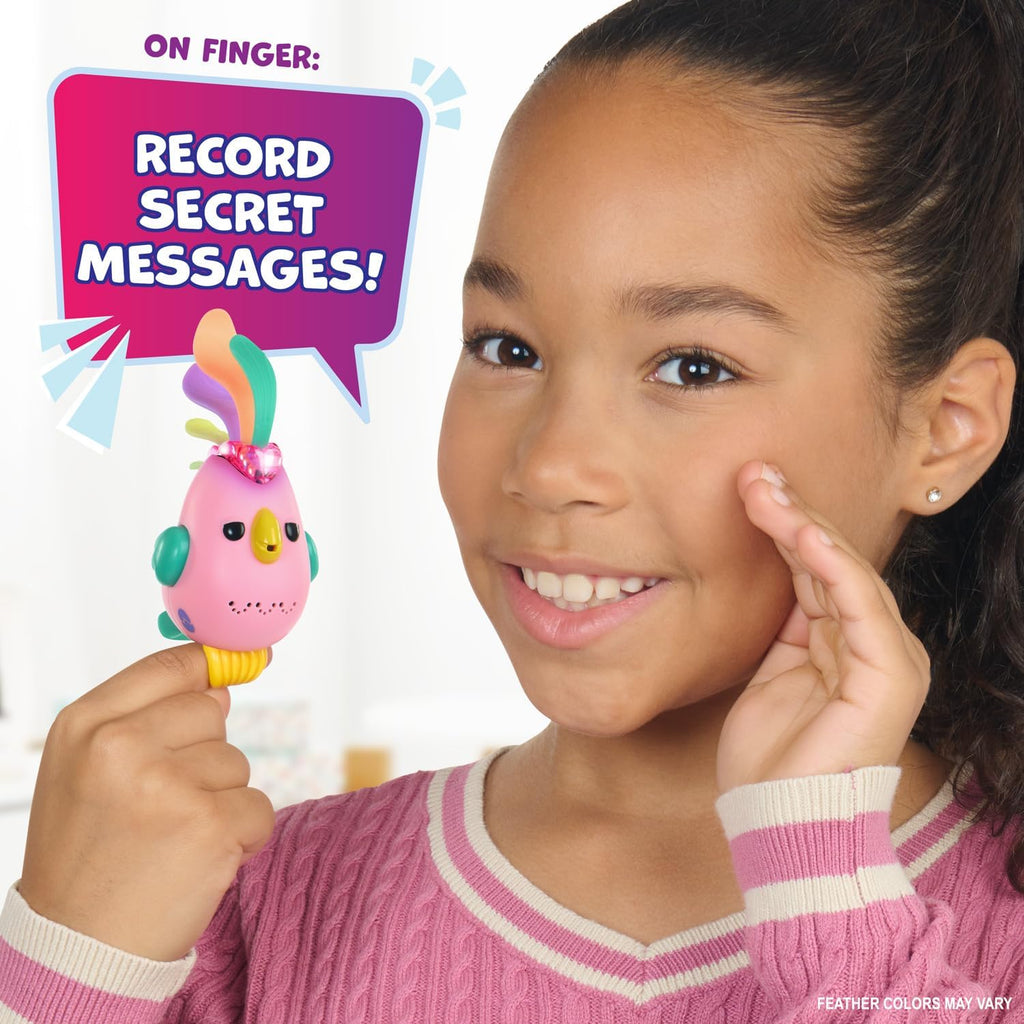 Fingerlings Sweet Tweets Lionel - Interactive Talking Robotic Bird Toy