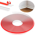 Jolof Store TPE Quadrant Trim – 6M Self Adhesive Flexible Moulding, White