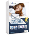 Dreamzie Mattress Protector Waterproof with 4 Elastic Corners - Made in EU - OEKO-TEX® Certified- For Mattress 80 x 160 cm - image 1