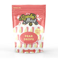 Candy Shack Sugar Free Pear Drops – Vegan & Nut Free Sweets, 120g (12 Pack)