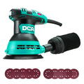 DCA Random Orbital Sander – 300W 6-Speed Electric Sander with 10pcs Paper